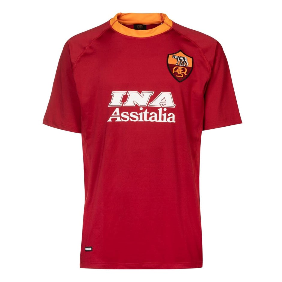 Thailande Maillot AS Roma Domicile Retro 2000 2001